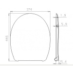 Κάθισμα τουαλέτας ICST 756 ΙΜΠΑΤΤΟ - Image 2