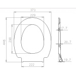 Κάθισμα τουαλέτας ICST 756 ΙΜΠΑΤΤΟ