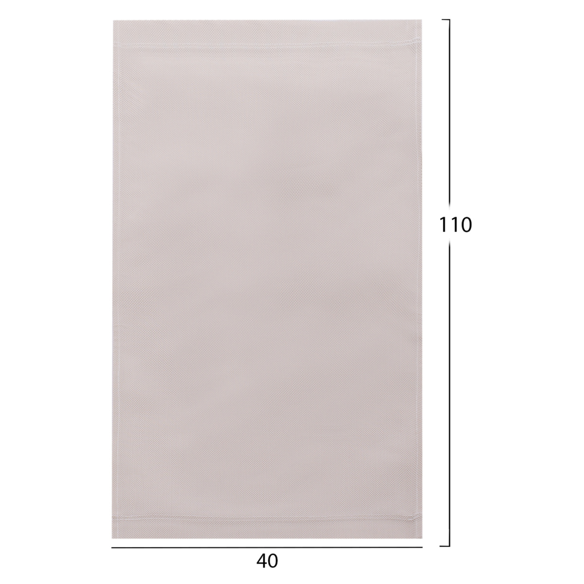 ΑΝΤΑΛΛΑΚΤΙΚΟ ΠΑΝΙ TEXTILENE 550gr/m2 2X1 ΕΚΡΟΥ ΓΙΑ ΣΕΖΛΟΝΓΚ ΛΗΜΝΟΣ HM5805.60Τ 110Χ40 - Image 2