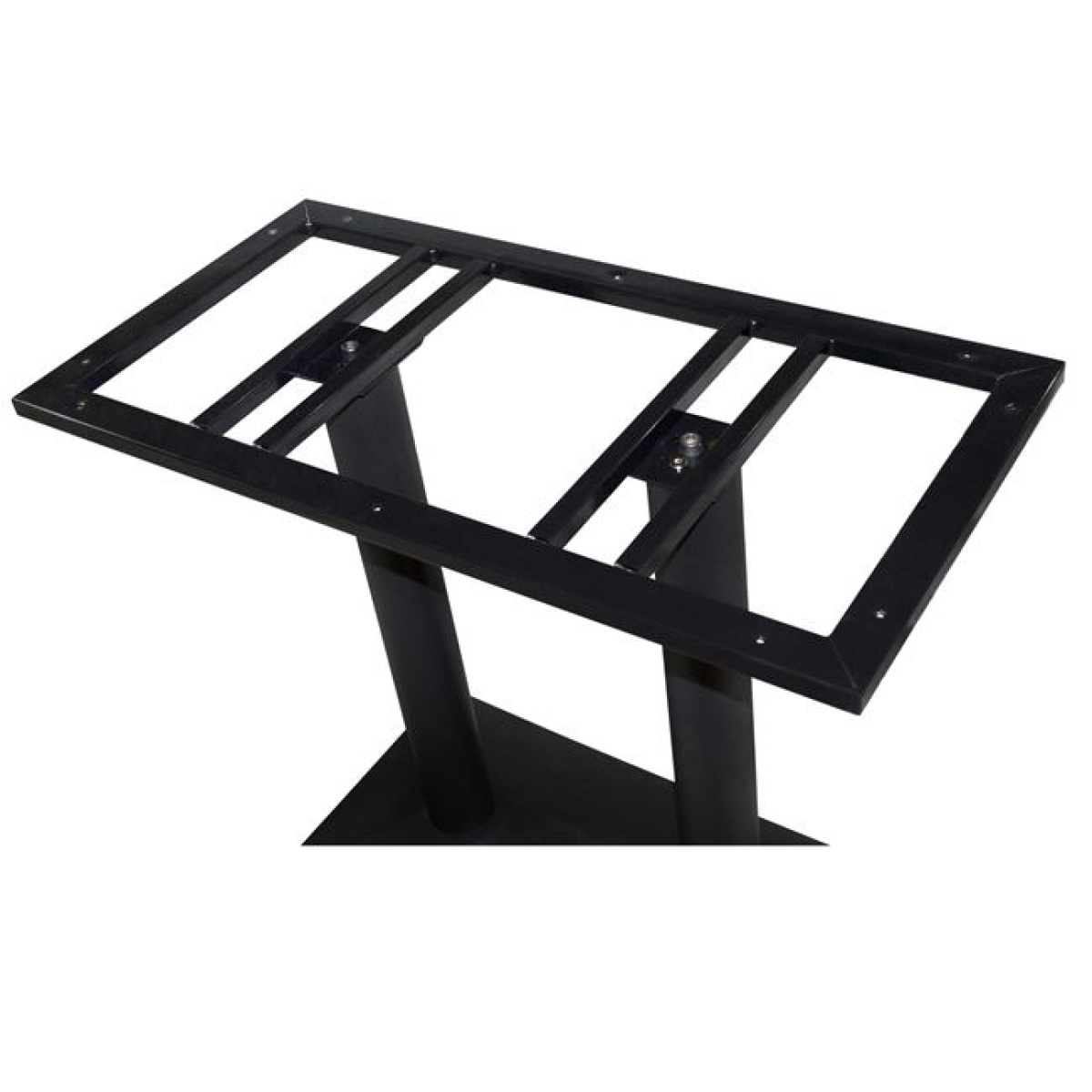 ΒΑΣΗ ΜΕΤΑΛΛΙΚΗ ΜΑΥΡΗ 70X38X72εκ. HM409 - Image 4