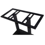 ΒΑΣΗ ΜΕΤΑΛΛΙΚΗ ΜΑΥΡΗ 70X38X72εκ. HM409 - Image 4