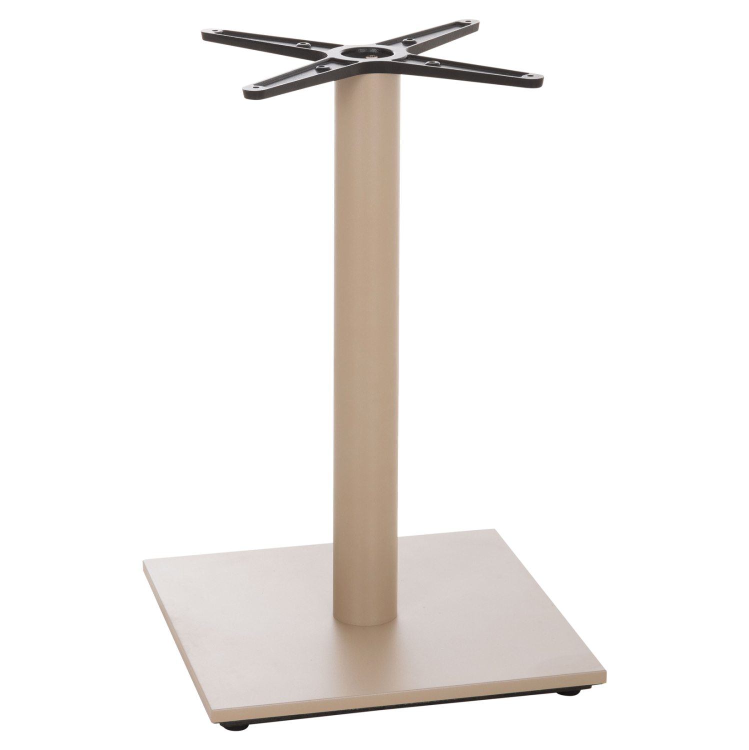basi-trapezioy-fb943825-metallo-kapoytsi ΒΑΣΗ ΤΡΑΠΕΖΙΟΥ HM438.25 ΜΕΤΑΛΛΟ ΚΑΠΟΥΤΣΙΝΟ ΜΑΤ-ΡΕΓΟΥΛΑΤΟΡΟΙ 46x46x72Yεκ. - Image 1