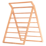 ΔΙΑΚΟΣΜΗΤΙΚΗ ΚΡΕΜΑΣΤΡΑ ΔΑΠΕΔΟΥ METIC HM18139 ΞΥΛΟ TEAK ΣΕ ΦΥΣΙΚΟ 70x70x102,5Υεκ. - Image 4