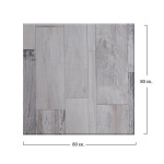 ΕΠΙΦΑΝΕΙΑ ΤΡΑΠΕΖΙΟΥ WERZALIT 80Χ80Χ3.5εκ. ΣΕ WHITE BLOCK HM5231.07 - Image 2