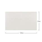 ΕΠΙΦΑΝΕΙΑ ΤΡΑΠΕΖΙΟΥ HM5163.01 COMPACT HPL 120X70 εκ. ΛΕΥΚΗ - Image 2