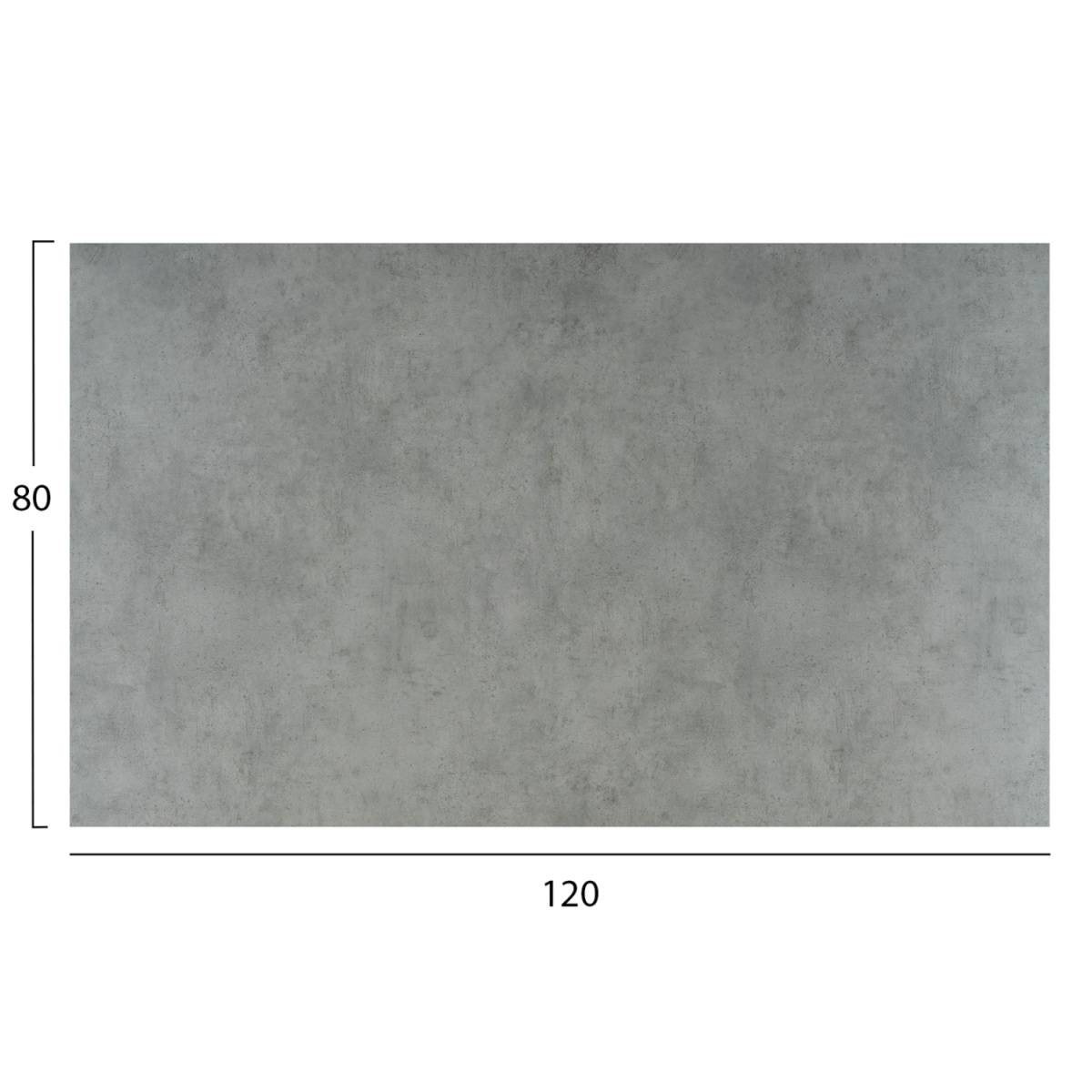 ΕΠΙΦΑΝΕΙΑ ΤΡΑΠΕΖΙΟΥ HPL ΟΡΘΟΓΩΝΙΑ HM5840.32 CEMENT 120x80εκ. - Image 2
