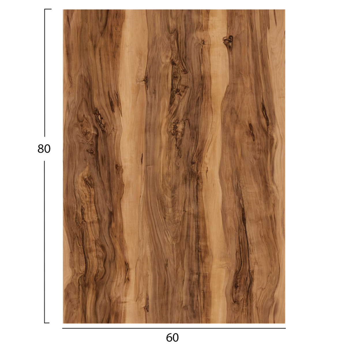 ΕΠΙΦΑΝΕΙΑ ΤΡΑΠΕΖΙΟΥ HPL ΟΡΘΟΓΩΝΙΑ HM6350.30 INDIAN SHEESHAM 60x80εκ. - Image 2