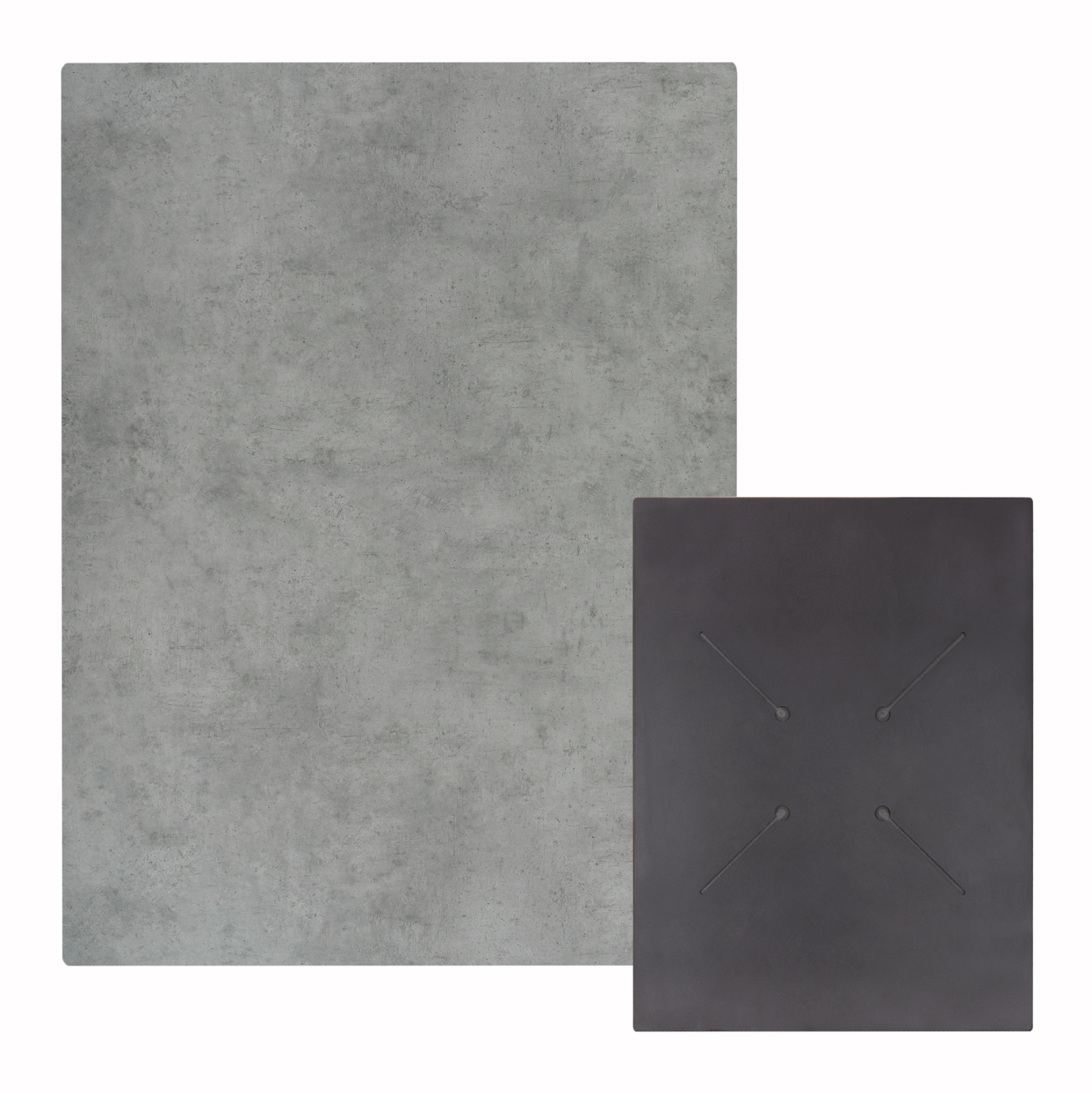 epifaneia-trapezioy-hpl-orthogonia-fb963-4 ΕΠΙΦΑΝΕΙΑ ΤΡΑΠΕΖΙΟΥ HPL ΟΡΘΟΓΩΝΙΑ HM6350.32 CEMENT 60x80εκ. - Image 1