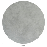 ΕΠΙΦΑΝΕΙΑ ΤΡΑΠΕΖΙΟΥ HPL ΣΤΡΟΓΓΥΛΗ HM6351.32 CEMENT Φ120εκ. - Image 2