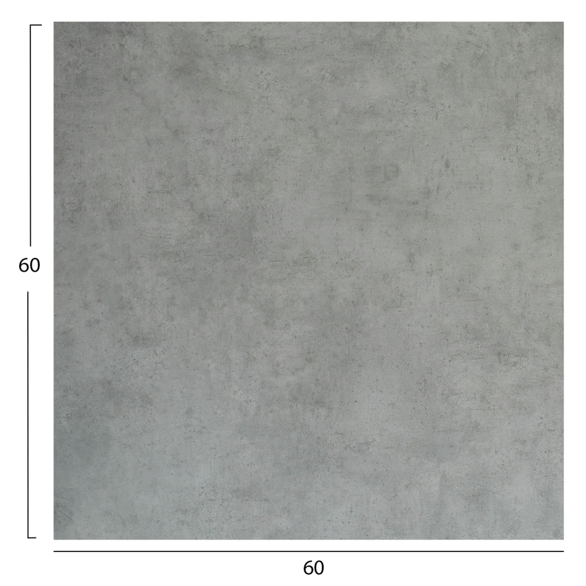 ΕΠΙΦΑΝΕΙΑ ΤΡΑΠΕΖΙΟΥ HPL ΤΕΤΡΑΓΩΝΗ HM5837.32 CEMENT 60x60εκ. - Image 2