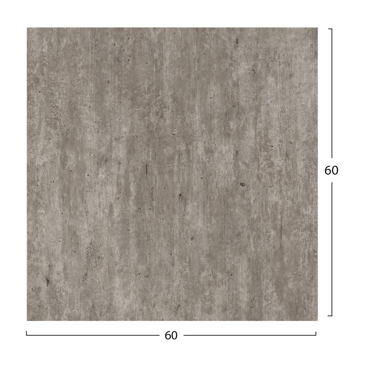 ΕΠΙΦΑΝΕΙΑ ΤΡΑΠΕΖΙΟΥ HPL ΤΕΤΡΑΓΩΝΗ HM5837.37 CONCRETE 60x60εκ. - Image 2