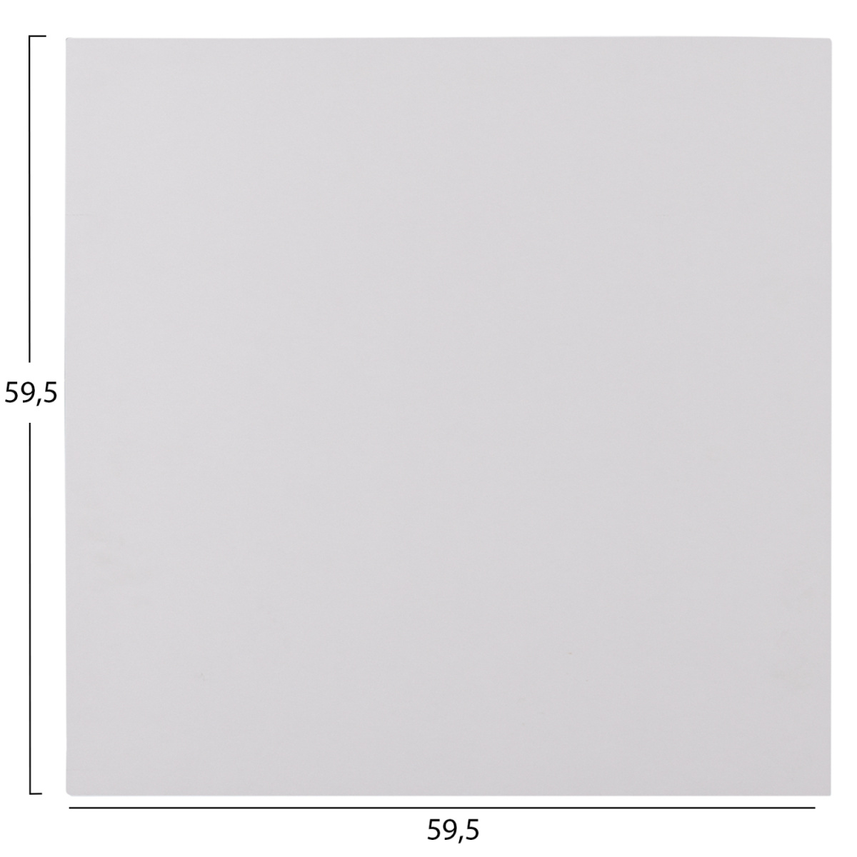 EΠΙΦΑΝΕΙΑ ΤΡΑΠΕΖΙΟΥ HPL HM6363.02 ΤΕΤΡΑΓΩΝΗ ΛΕΥΚΗ COMPACT 59.5X59.5X1.5εκ. - Image 2