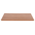 ΕΠΙΦΑΝΕΙΑ ΤΡΑΠΕΖΙΟΥ ΟΡΘΟΓΩΝΙΑ HM18138 ΞΥΛΟ TEAK--ΦΥΣΙΚΟ 120x80x4(πάχος)εκ. - Image 4