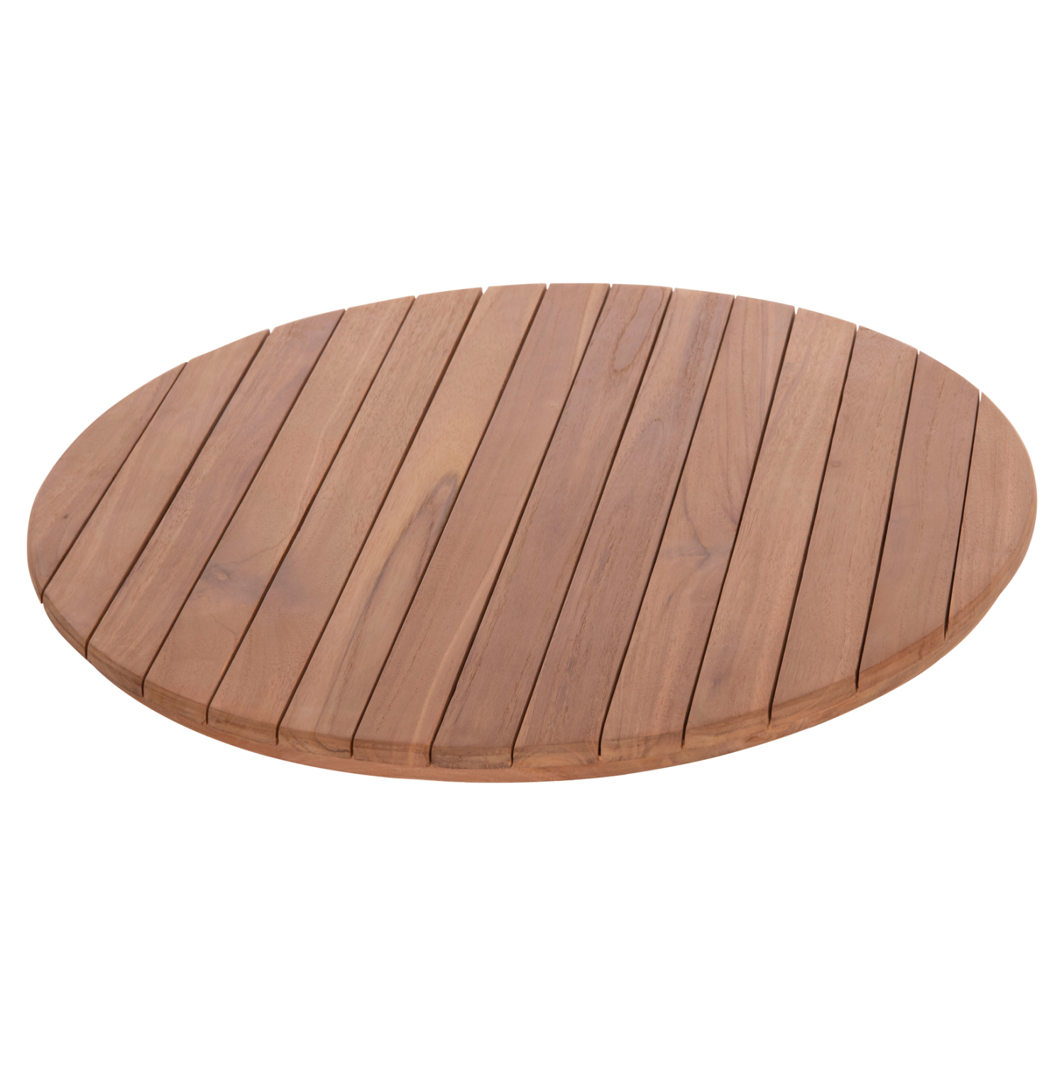 epifaneia-trapezioy-stroggyli-fb918133-x ΕΠΙΦΑΝΕΙΑ ΤΡΑΠΕΖΙΟΥ ΣΤΡΟΓΓΥΛΗ HM18133 ΞΥΛΟ TEAK--ΦΥΣΙΚΟ Φ70x4(πάχος)εκ. - Image 1