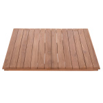 ΕΠΙΦΑΝΕΙΑ ΤΡΑΠΕΖΙΟΥ ΤΕΤΡΑΓΩΝΗ HM18136 ΞΥΛΟ TEAK--ΦΥΣΙΚΟ 70x70x4(πάχος)εκ. - Image 4