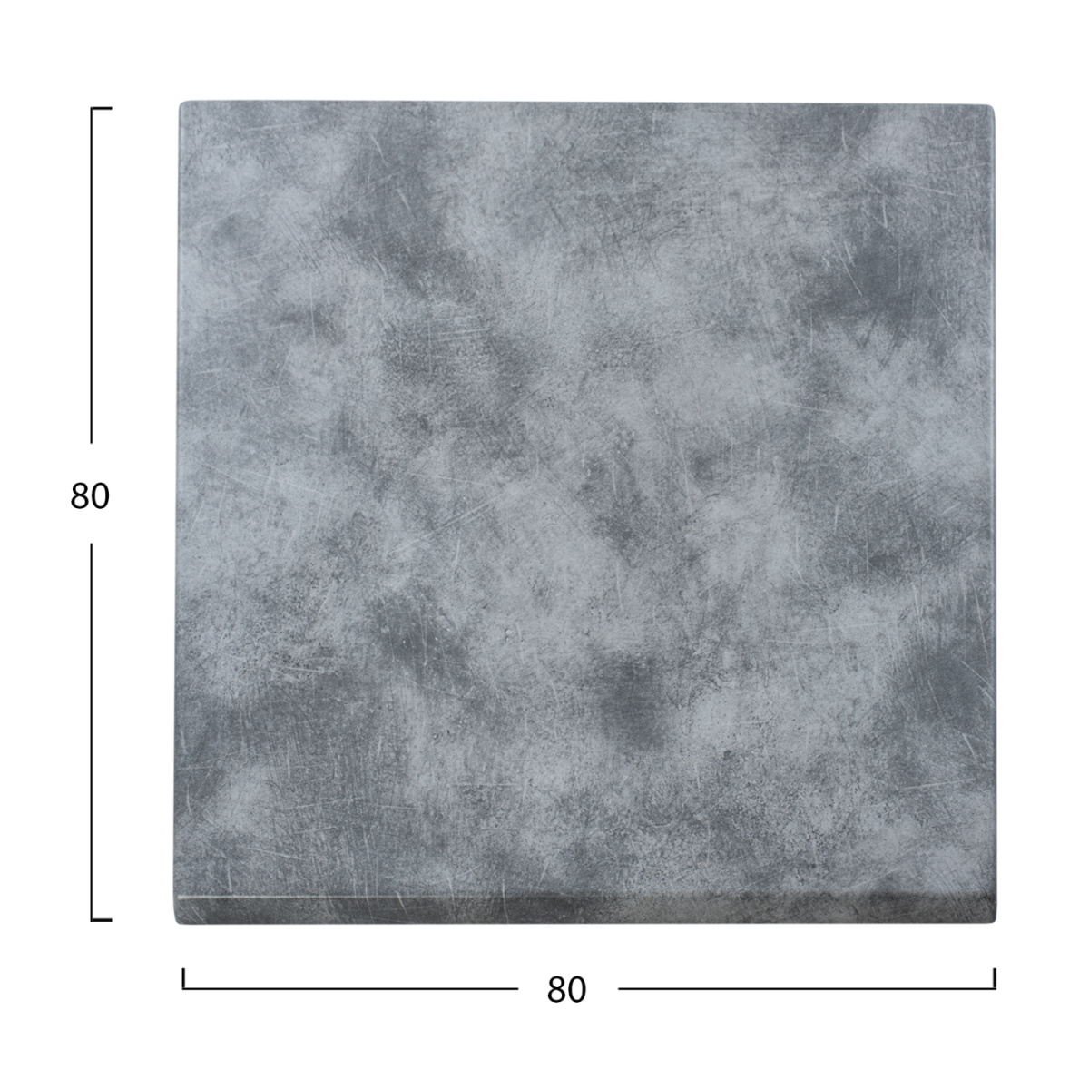 ΕΠΙΦΑΝΕΙΑ ΤΡΑΠΕΖΙΟΥ WERZALIT 80Χ80Χ3.5εκ. CEMENT HM5231.22 - Image 2