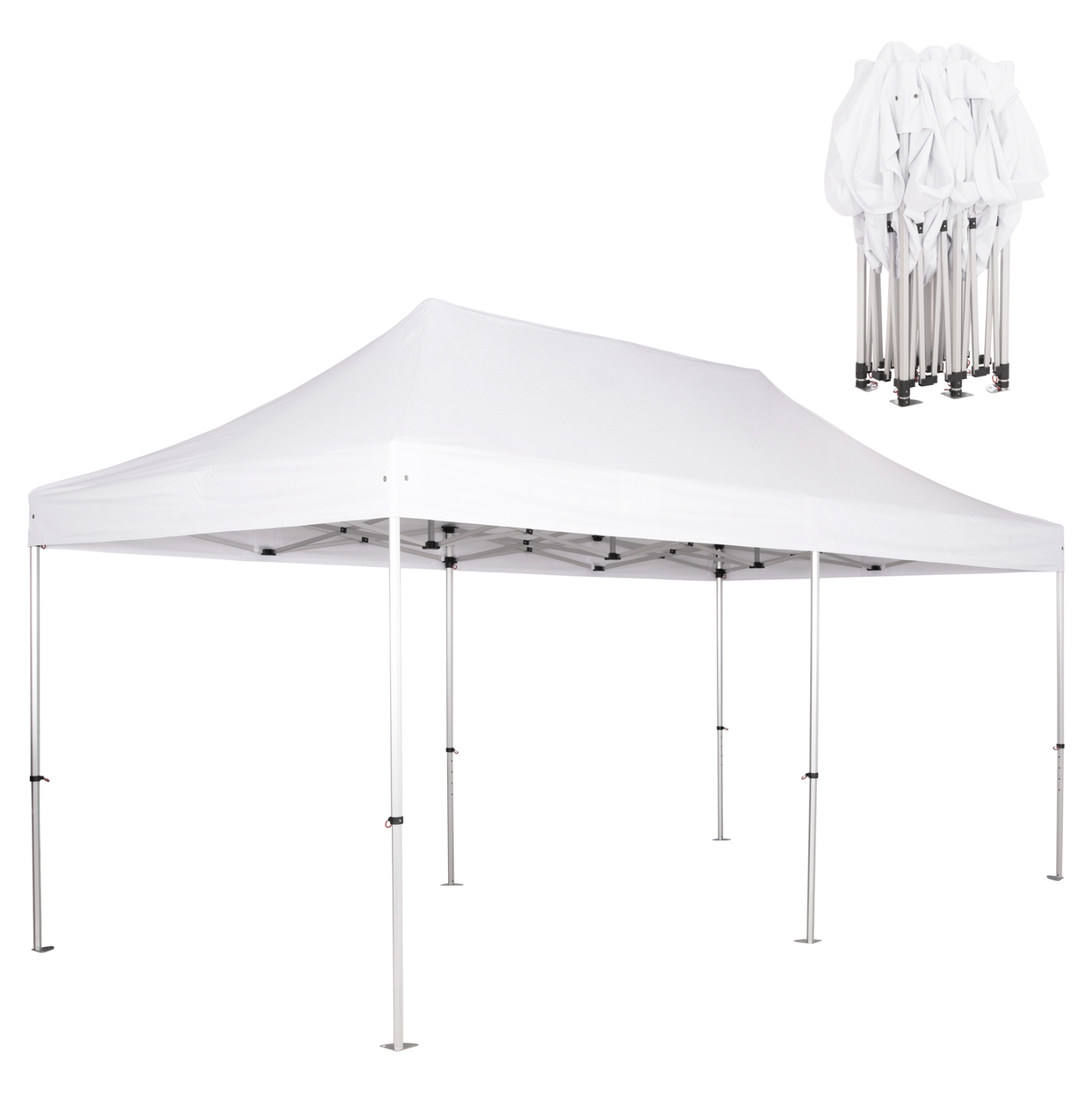 gazebo-epaggelmatiko-bareos-typoy-cresse-5 GAZEBO ΕΠΑΓΓΕΛΜΑΤΙΚΟ ΒΑΡΕΩΣ ΤΥΠΟΥ CRESSEN HM6307 ΠΤΥΣΣΟΜΕΝΟ ΑΛΟΥΜΙΝΙΟΥ 3x6x3,4Y - Image 1