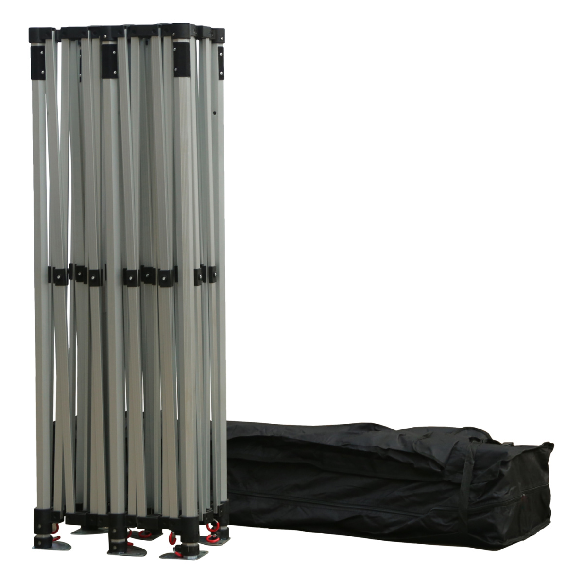 GAZEBO ΕΠΑΓΓΕΛΜΑΤΙΚΟ ΒΑΡΕΩΣ ΤΥΠΟΥ CRESSEN HM21099 ΠΤΥΣΣΟΜΕΝΟ ΑΛΟΥΜΙΝΙΟΥ 3x6x3,4Yμ - Image 3