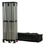 GAZEBO ΕΠΑΓΓΕΛΜΑΤΙΚΟ ΒΑΡΕΩΣ ΤΥΠΟΥ CRESSEN HM21099.01 ΠΤΥΣΣΟΜΕΝΟ ΑΛΟΥΜΙΝΙΟΥ 3x6x3,4Yμ - Image 3