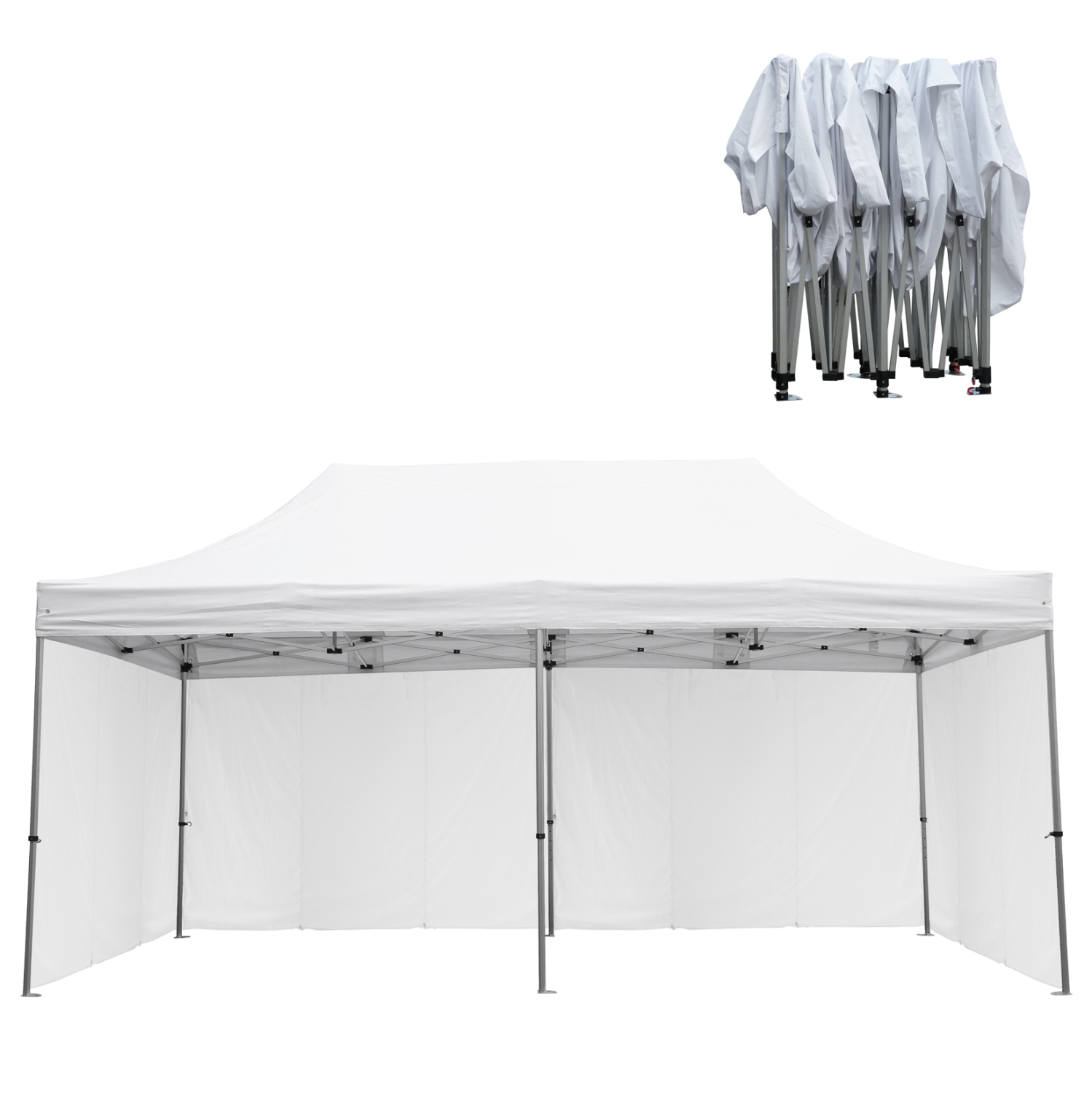 gazebo-epaggelmatiko-bareos-typoy-fb9210-8 GAZEBO ΕΠΑΓΓΕΛΜΑΤΙΚΟ ΒΑΡΕΩΣ ΤΥΠΟΥ CRESSEN HM21099.01 ΠΤΥΣΣΟΜΕΝΟ ΑΛΟΥΜΙΝΙΟΥ 3x6x3,4Yμ - Image 1