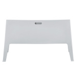 ΚΑΝΑΠΕΣ 2-ΘΕΣΙΟΣ ΠΟΛΥΠΡΟΠΥΛΕΝΙΟΥ SLEEK HM6366.01 ΧΡΩΜΑ ΛΕΥΚΟ 133x68x73Υεκ. - Image 4