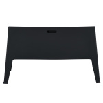ΚΑΝΑΠΕΣ 2-ΘΕΣΙΟΣ ΠΟΛΥΠΡΟΠΥΛΕΝΙΟΥ SLEEK HM6366.02 ΧΡΩΜΑ ΜΑΥΡΟ 133x68x73Υεκ. - Image 4