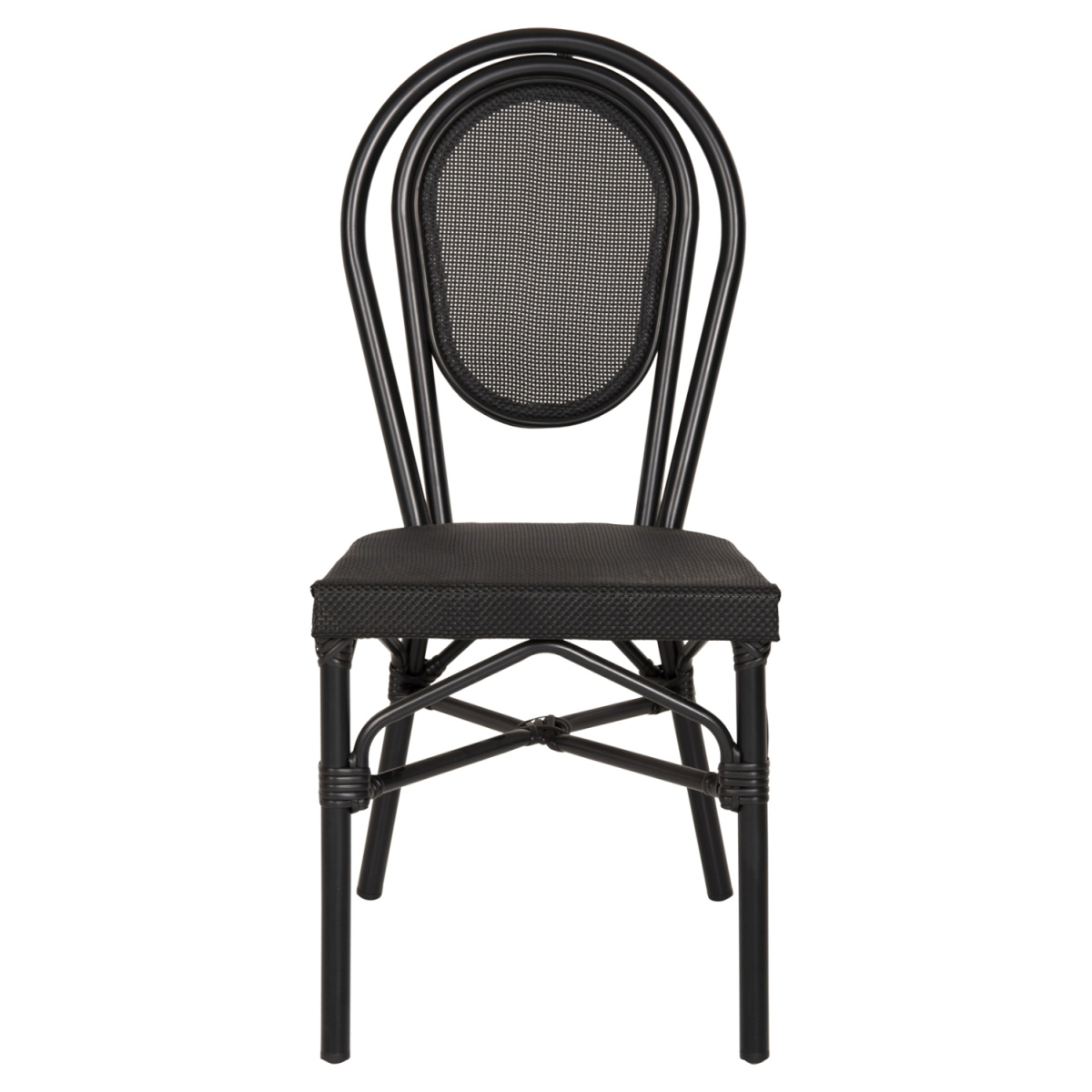 ΚΑΡΕΚΛΑ ΑΛΟΥΜΙΝΙΟΥ TRENT BAMBOO LOOK ΜΕ TEXTLINE 45x57x88 εκ. HM5052 - Image 3