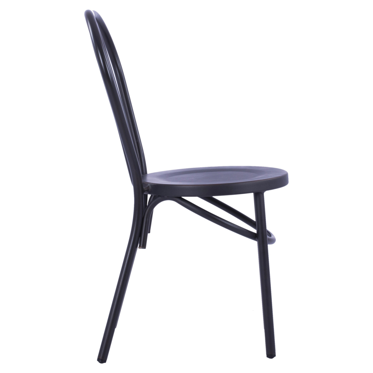 ΚΑΡΕΚΛΑ ΑΛΟΥΜΙΝΙΟΥ CONRAD ΤΥΠΟΥ ΒΙΕΝΝΗΣ ΜΑΥΡΟ RUSTY HM5557.01 42x52x88,5 εκ. - Image 4