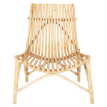 ΚΑΡΕΚΛΑ ΕΞΩΤ.ΧΩΡΟΥ CELLION HM9812.01 ΡΑΒΔΟΙ RATTAN ΣΕ ΦΥΣΙΚΟ ΧΡΩΜΑ 76x72x83Υεκ. - Image 3