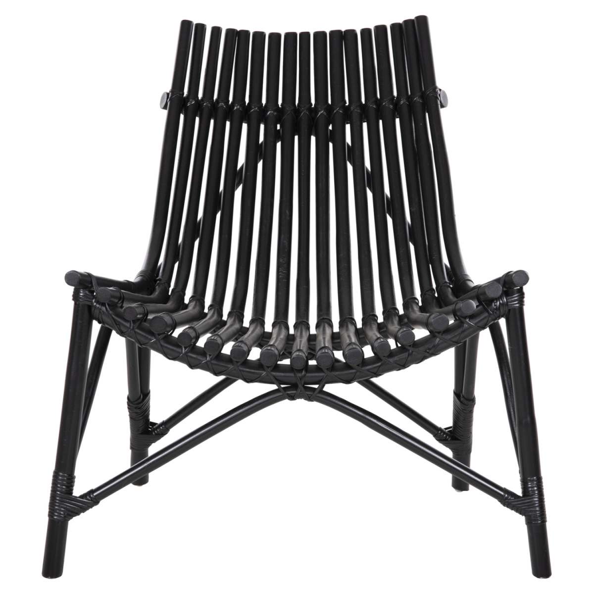 ΚΑΡΕΚΛΑ ΕΞΩΤ.ΧΩΡΟΥ CELLION HM9812.02 ΡΑΒΔΟΙ RATTAN ΣΕ ΜΑΥΡΟ ΧΡΩΜΑ 76x72x83Υεκ. - Image 3