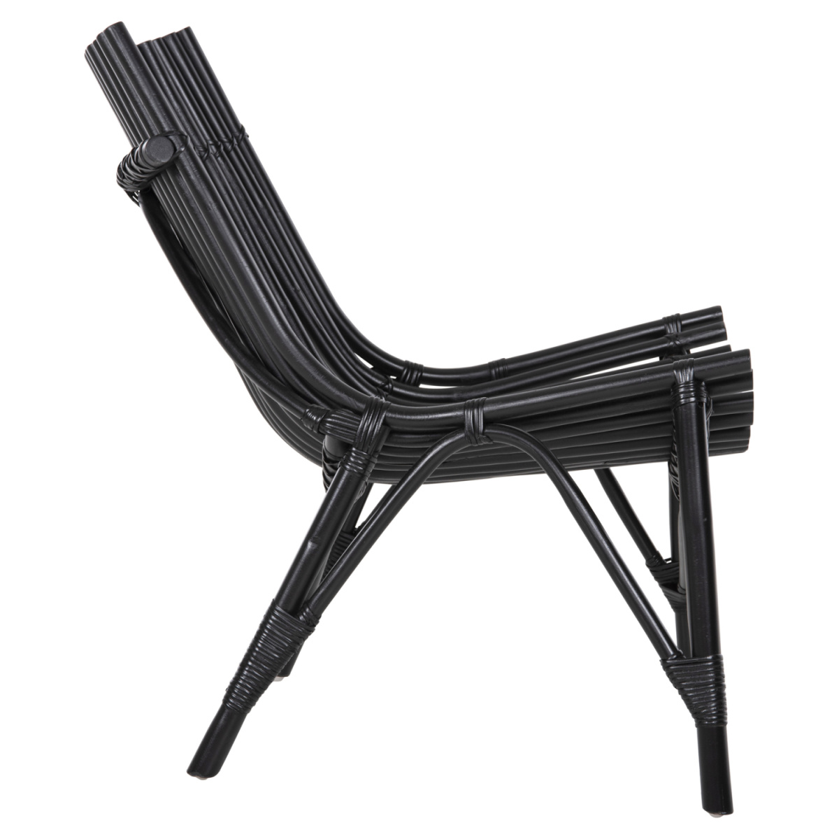 ΚΑΡΕΚΛΑ ΕΞΩΤ.ΧΩΡΟΥ CELLION HM9812.02 ΡΑΒΔΟΙ RATTAN ΣΕ ΜΑΥΡΟ ΧΡΩΜΑ 76x72x83Υεκ. - Image 4
