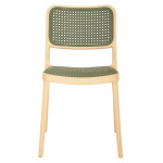 ΚΑΡΕΚΛΑ ΠΟΛΥΠΡΟΠΥΛΕΝΙΟΥ MEKO HM5934.04 ΜΠΕΖ ΜΕ OLIVE GREEN ΨΑΘΑ 51x52x80Υεκ. - Image 3