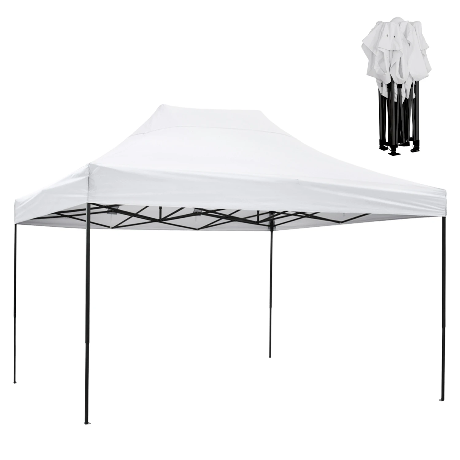 kioski-gazebo-fb96311-ptyssomeno-skeleto ΚΙΟΣΚΙ/GAZEBO MATTHEW HM6311 ΠΤΥΣΣΟΜΕΝΟ-ΣΚΕΛΕΤΟΣ ΜΕΤΑΛ.ΜΑΥΡΟΣ-ΛΕΥΚΟ ΥΦΑΣΜΑ 3x4,5x3,10Yμ - Image 1