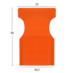 ΜΑΞΙΛΑΡΙ TEXTILENE 600gr/m2 2X1 ΠΟΡΤΟΚΑΛΙ ΓΙΑ ΠΟΛΥΘΡΟΝΑ ΣΚΗΝ. HM5272.02 46.5Χ53Χ80Υεκ. - Image 2