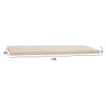 ΜΑΞΙΛΑΡΙ ΓΙΑ ΠΑΓΚΑΚΙ POLYESTER CHIOS ΜΠΕΖ HM11242.01P 148x48x6εκ. - Image 2