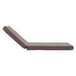 ΜΑΞΙΛΑΡΙ ΞΑΠΛΩΣΤΡΑΣ POLYESTER SIFNOS ΓΚΡΙ HM11235.10P 190x70x11 εκ. - Image 3