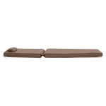 ΜΑΞΙΛΑΡΙ ΞΑΠΛΩΣΤΡΑΣ TEXTILENE 600gr/m2 2X1 SIFNOS ΜΟΚΑ HM11237.04T 194x70x11εκ. - Image 4
