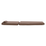 ΜΑΞΙΛΑΡΙ ΞΑΠΛΩΣΤΡΑΣ TEXTILENE 600gr SIFNOS ΜΟΚΑ HM11236.04T 196(117+1+78)x58x9εκ. - Image 4