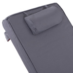 ΜΑΞΙΛΑΡΙ ΞΑΠΛΩΣΤΡΑΣ TEXTILENE 600gr SIFNOS ΓΚΡΙ HM11236.30T 196(117+1+78)x58x9εκ. - Image 3