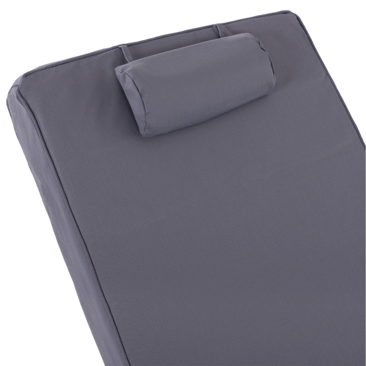 ΜΑΞΙΛΑΡΙ ΞΑΠΛΩΣΤΡΑΣ TEXTILENE 600gr/m2 SIFNOS ΓΚΡΙ HM11237.30T 194x70x11Yεκ. - Image 3