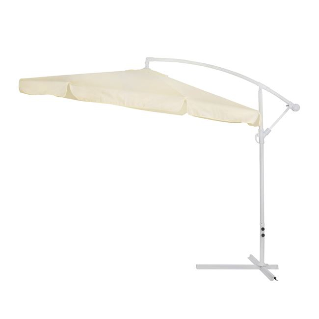 omprela-kremasti-3m-stroggyli-se-basi-me ΟΜΠΡΕΛΑ ΚΡΕΜΑΣΤΗ NOBLE Φ300x237cm. ΣΤΡΟΓΓΥΛΗ ΣΕ ΒΑΣΗ ΜΕ 4 ΠΟΔΙΑ HM6008 - Image 1