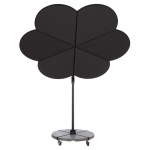 ΟΜΠΡΕΛΑ ΜΕ ΒΑΣΗ ΣΕΙΡΑ CANNOPY (flower) HM21286.01 ΑΛΟΥΜΙΝΙΟ-ΓΡΑΝΙΤΗΣ-ΜΟΛΥΒΙ ΧΡΩΜΑ 2,38x2,2μ - Image 3