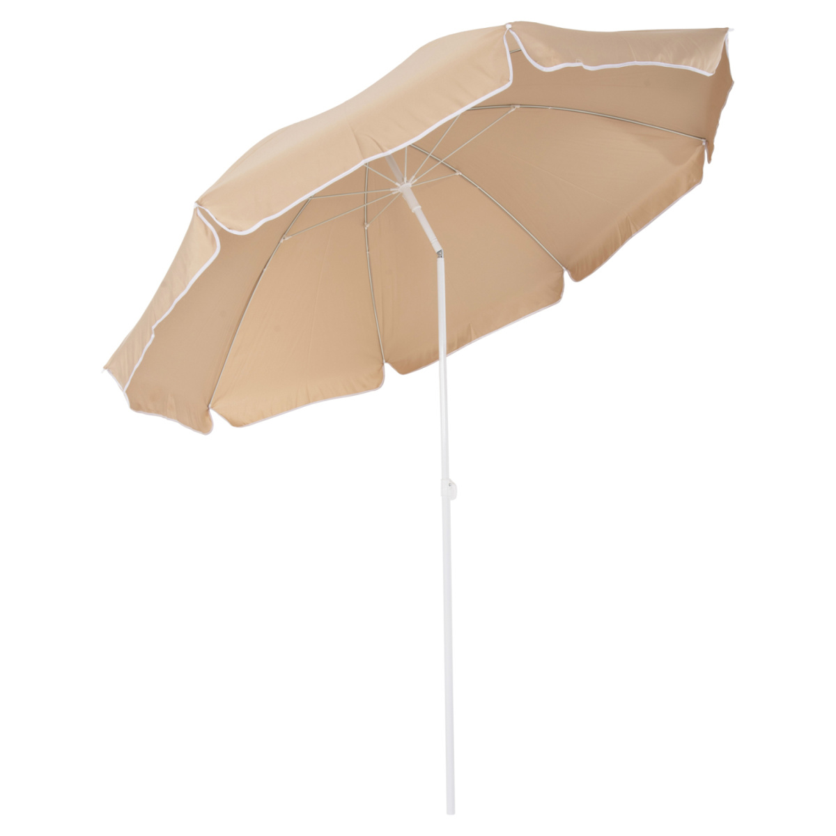 ΟΜΠΡΕΛΑ ΘΑΛΑΣΣΗΣ RANDALL 8 FIBERGLASS ΑΚΤΙΝΕΣ 2.20μ HM6015.04 MOKA - Image 3