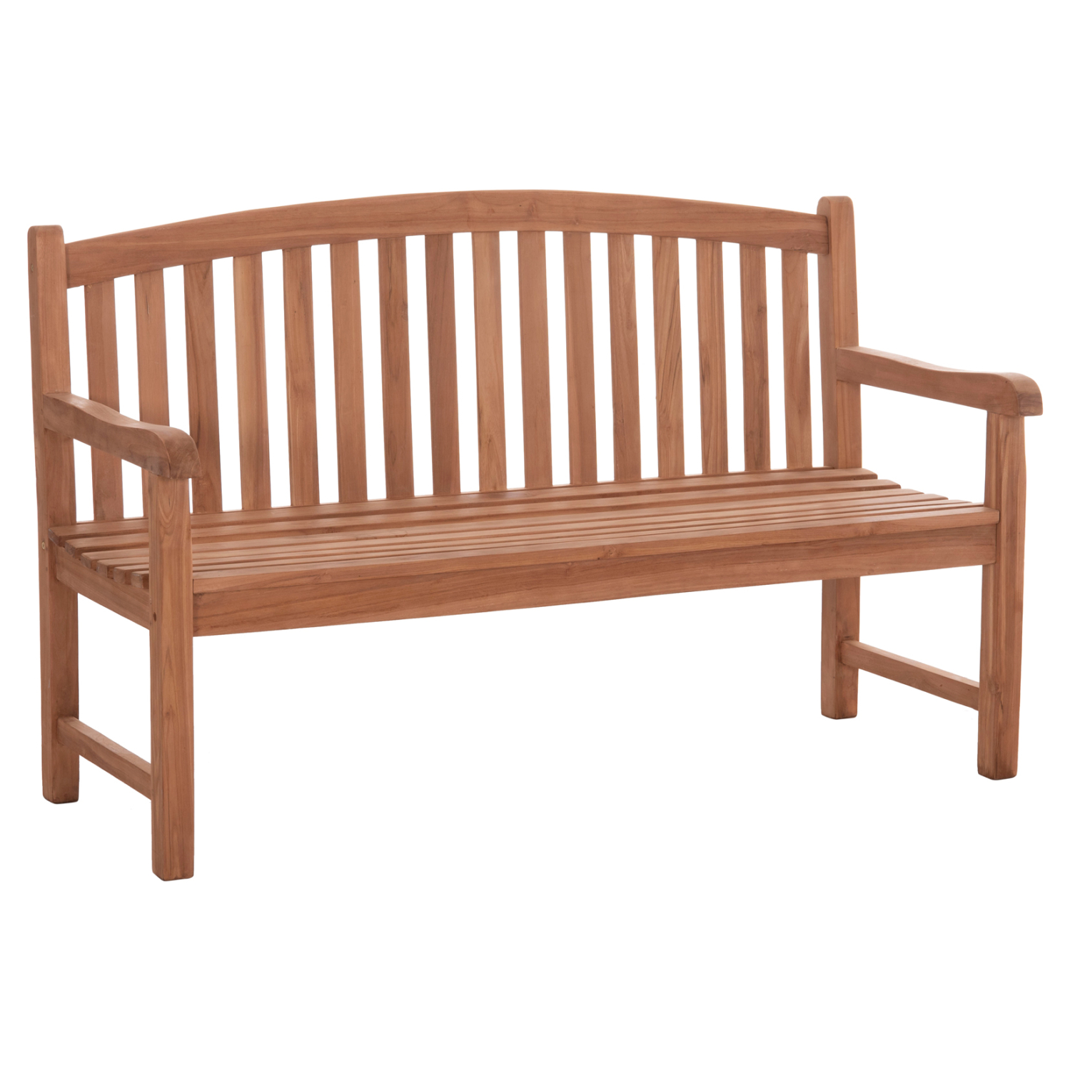 pagkaki-kipoy-3thesio-fb918125-xylo-teak ΠΑΓΚΑΚΙ ΚΗΠΟΥ 3ΘΕΣΙΟ ELENA HM18125 ΞΥΛΟ TEAK--ΦΥΣΙΚΟ 150x61x95Υεκ. - Image 1