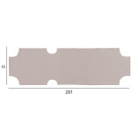 ΠΑΝΙ TEXTILENE 600gr/m2 2X1 ΑΝΤΑΛΛΑΚΤΙΚΟ ΞΑΠΛΩΣΤΡΑΣ HM5072.60 ΕΚΡΟΥ - Image 2