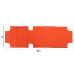 ΠΑΝΙ TEXTILENE 600gr/m2 2X1 ΑΝΤΑΛΛΑΚΤΙΚΟ ΞΑΠΛΩΣΤΡΑΣ HM5072.02 ΠΟΡΤΟΚΑΛΙ 202x63 εκ. - Image 3