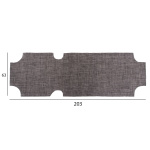 ΠΑΝΙ TEXTILENE 600gr/m2 2X1 ΑΝΤΑΛΛΑΚΤΙΚΟ ΞΑΠΛΩΣΤΡΑΣ HM5072.10 ΓΚΡΙ 201x62 εκ. - Image 3