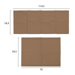 ΠΑΝΙ TEXTILENE ΑΝΤΑΛΛΑΚΤΙΚΟ ΞΑΠΛΩΣΤΡΑΣ CRETA MOKA HM5887.04 - Image 2