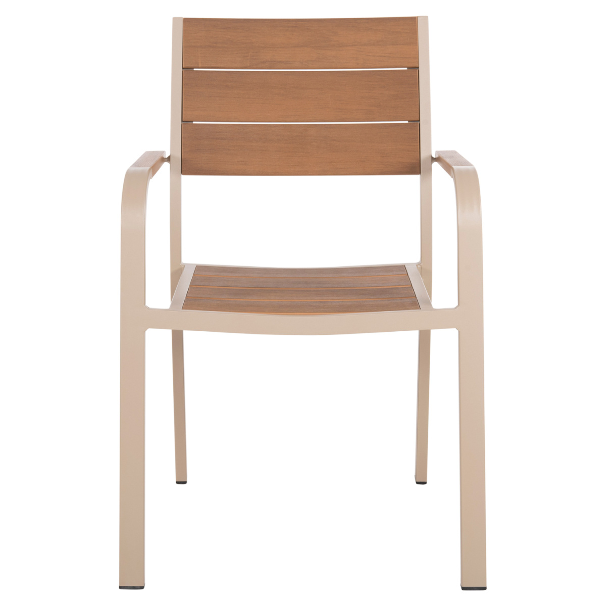 ΠΟΛΥΘΡΟΝΑ ΑΛΟΥΜΙΝΙΟΥ SAGA HM5127.04 ΣΑΜΠΑΝΙ ΜΕ POLYWOOD 55x52x86Yεκ. - Image 3