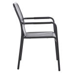 ΠΟΛΥΘΡΟΝΑ ΑΛΟΥΜΙΝΙΟΥ RACHEL HM6088.10 ΑΝΘΡΑΚΙ 63x58x85Υεκ. - Image 4